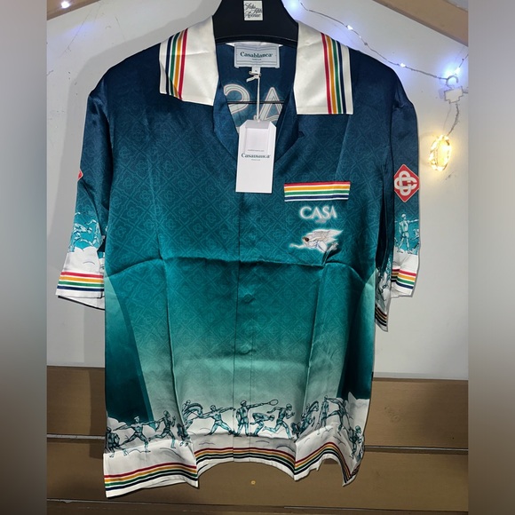 Casablanca Venus as a boy silk shirt size M